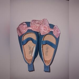 Little Me Blue and Pink Kids Shoes